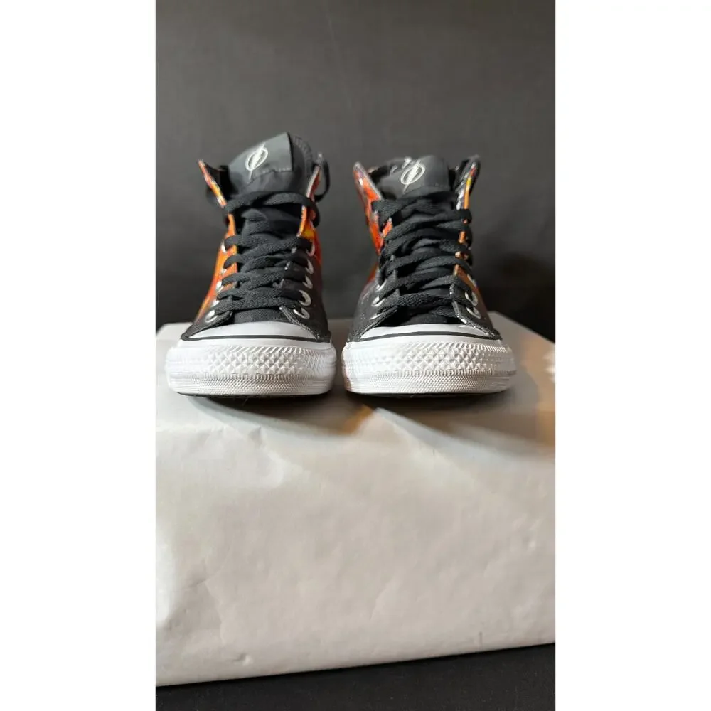 Converse x DC Comics The Flash Chuck Taylor High Top Superhero Graphic Print